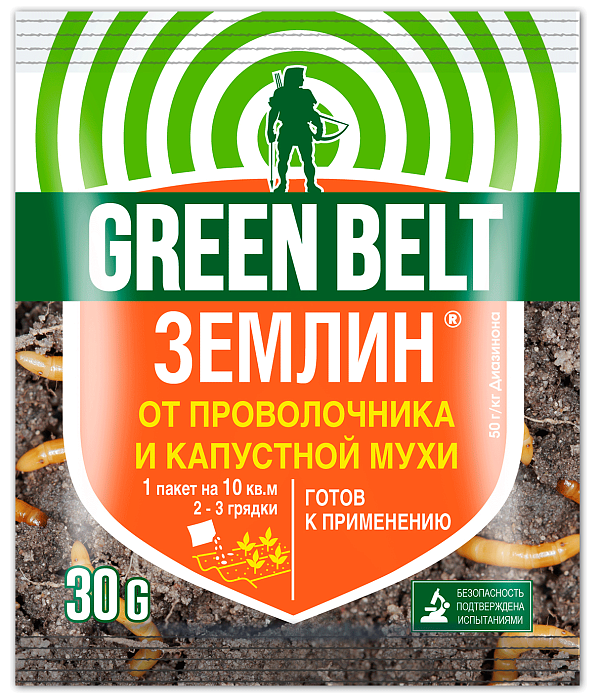 картинка Землин 30г (ТехЭкс) 10/100 от проволочника  магазин Одежда+ являющийся официальным дистрибьютором в России 