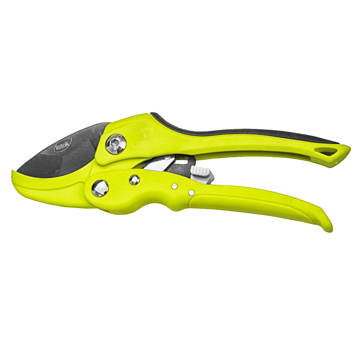 картинка Секатор ПРОФИ мощный упорный (Listok) LPR-12065 магазин Одежда+ являющийся официальным дистрибьютором в России 