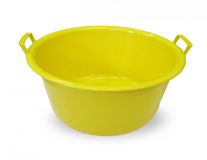 картинка Таз 14л Вятка цветной круглый с ручками БК0247 магазин Одежда+ являющийся официальным дистрибьютором в России 