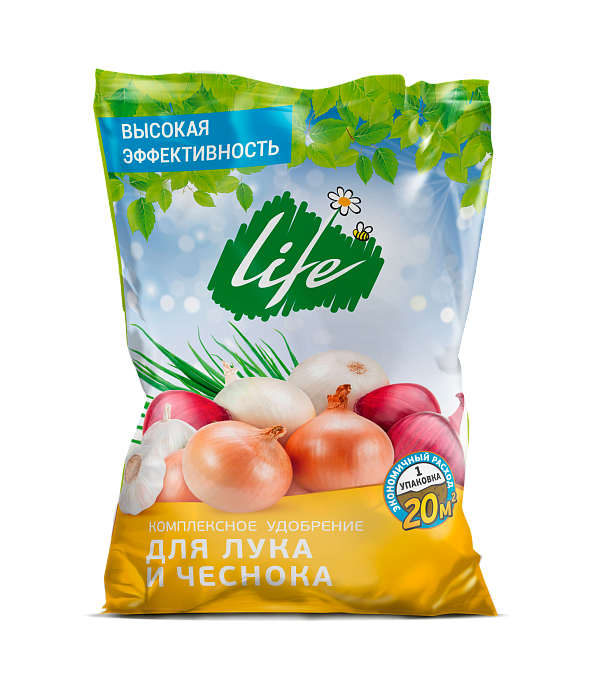 картинка Удобрение Для Лука и чеснока ЭКОНОМ 0,9кг с микр. (Факториал) 5/25/700  магазин Одежда+ являющийся официальным дистрибьютором в России 