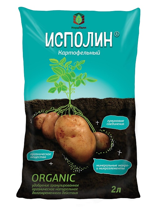 Удобрение Исполин картофельное 2л НордПалп 10шт/уп гранулир.