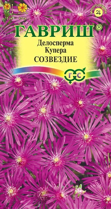 картинка Делосперма Купера Созвездие 7шт ц/п (Гавриш) магазин Одежда+ являющийся официальным дистрибьютором в России 