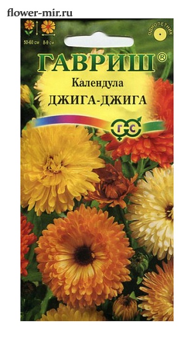 картинка Календула Джига-джига, смесь 0,3г ц/п (Гавриш) магазин Одежда+ являющийся официальным дистрибьютором в России 