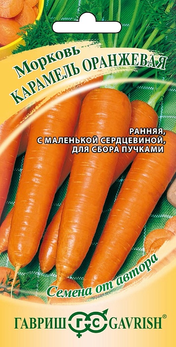 Морковь Карамель Оранжевая 2г ц/п (Гавриш)