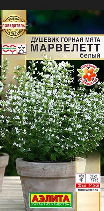 картинка Душевик Марвелетт белый горная мята 7шт ц/п (Аэлита) магазин Одежда+ являющийся официальным дистрибьютором в России 