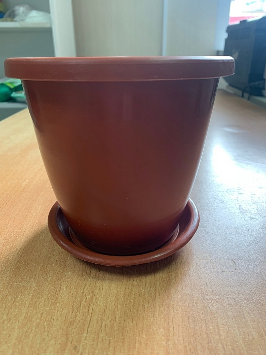 картинка Кашпо Этника 1л с/п БР306 (АгроП) магазин Одежда+ являющийся официальным дистрибьютором в России 