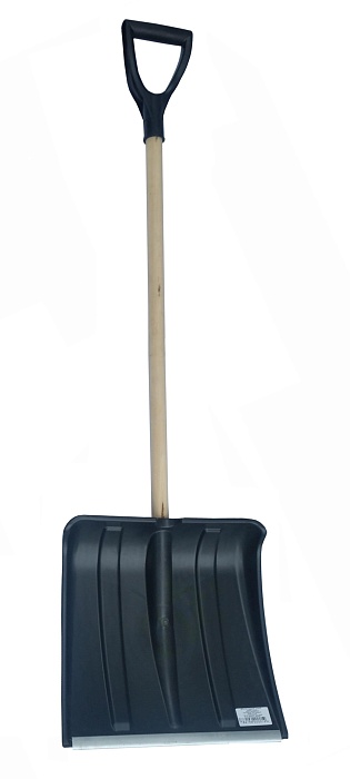 картинка Лопата снег. Снежинка цветная 380*380 с пл., с дер.чер. и V-ручкой (Авангард) магазин Одежда+ являющийся официальным дистрибьютором в России 