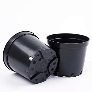 Горшок для рассады круглый 20*16 4л литой (Амина) 10/160