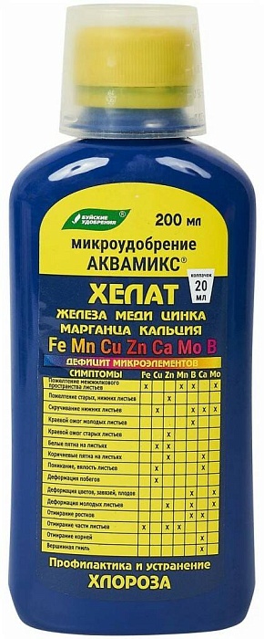 картинка ЖКУ Витамины АКВАМИКС 200мл (БХЗ) 6/12 магазин Одежда+ являющийся официальным дистрибьютором в России 