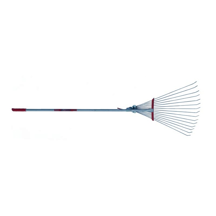 картинка Грабли веерные раздвижные ФОРСАЖ с алюмин.черенком 012509 (Иагро) магазин Одежда+ являющийся официальным дистрибьютором в России 