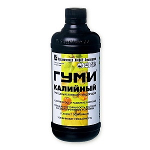 Гуми-20 Калийный (гумат калия) 0,5л (БашИнком) 7/14 