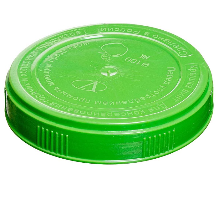 картинка Крышка п/э d100 винтовая (АгроП) магазин Одежда+ являющийся официальным дистрибьютором в России 