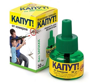 Жидкость для фумигатора КАПУТ 30мл (ВХ) 3/42