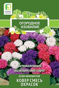 Астра Ковер, низкорослая 0,3г лид/п (Поиск) Огород.изобилие