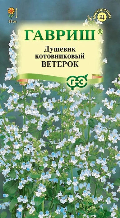 картинка Душевник котовниковый Ветерок 0,01г ц/п (Гавриш) магазин Одежда+ являющийся официальным дистрибьютором в России 
