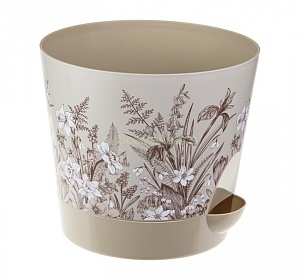 Кашпо Ника 18 с/п 2,7л Нарцисс (М пласт) М3078