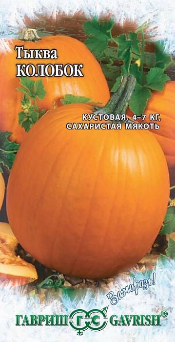 картинка Тыква Колобок 1г ц/п (Гавриш) Заморозь! магазин Одежда+ являющийся официальным дистрибьютором в России 