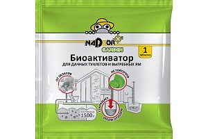 Биоактиватор для дачных туалетов и септиков 30г *(Nadzor) 5/30