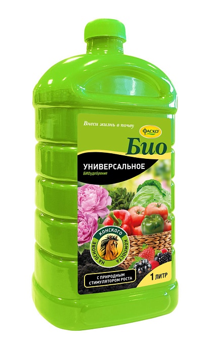 картинка БИО органоминеральное универсальное 1л (Фаско) 3/6шт  магазин Одежда+ являющийся официальным дистрибьютором в России 