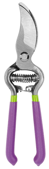 картинка Секатор кованный 185мм Д18 изогнутые ручки 1246 (ЦИТ) магазин Одежда+ являющийся официальным дистрибьютором в России 