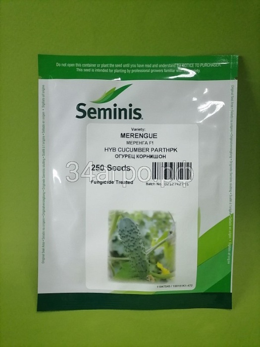 картинка Огурец Меренга F1 250шт (RS) магазин Одежда+ являющийся официальным дистрибьютором в России 