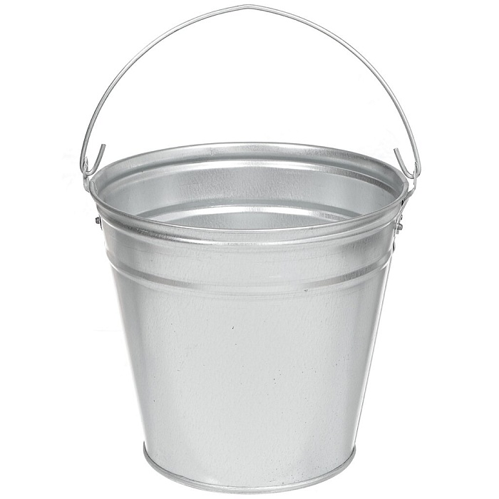 картинка Ведро 9л оцинкованное (Таганрог) магазин Одежда+ являющийся официальным дистрибьютором в России 