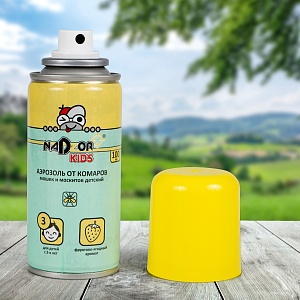 Аэрозоль от комаров ДЕТСКИЙ 100мл (NADZOR) 6/24