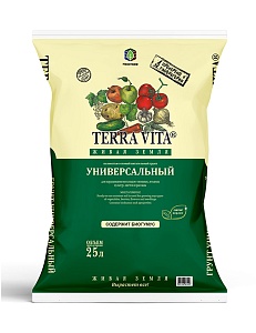 Грунт Живая земля универсальный 25л (НордПалп) 4/60
