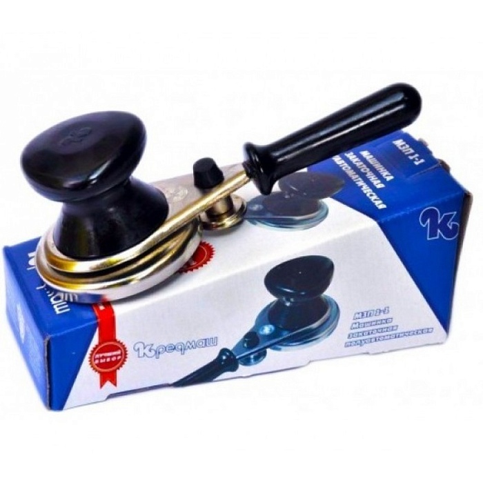 картинка Машинка закаточная Кременчуг в коробке (Украина) 2/24 магазин Одежда+ являющийся официальным дистрибьютором в России 