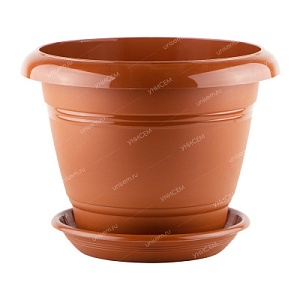 Кашпо Фестона 19 2,1л с/п терракот (Техпласт)