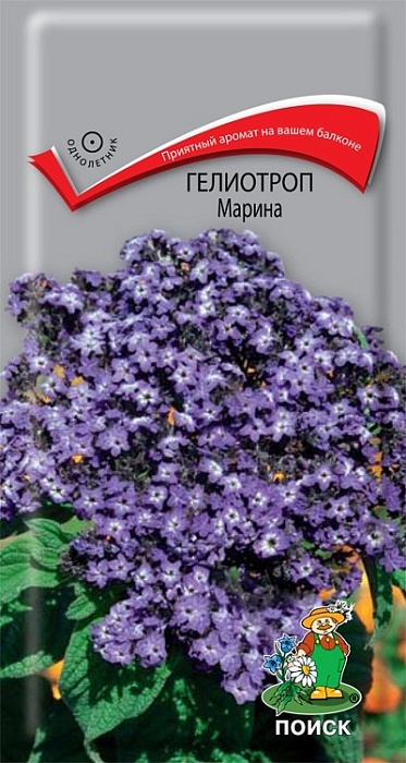 картинка Гелиотроп Марина 0,03г ц/п (Поиск) 30см.аромат. магазин Одежда+ являющийся официальным дистрибьютором в России 