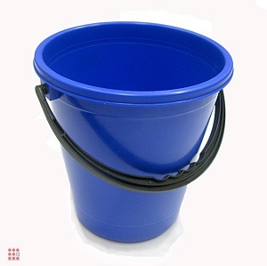 Ведро 7л Волга цветное хозяйственное БК0014 (АгроП)