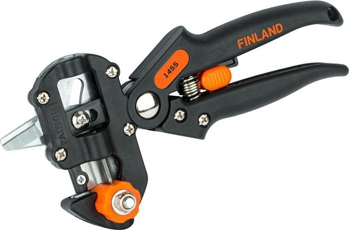картинка Секатор прививочный 215мм Finland 1455 (ЦИТ) магазин Одежда+ являющийся официальным дистрибьютором в России 