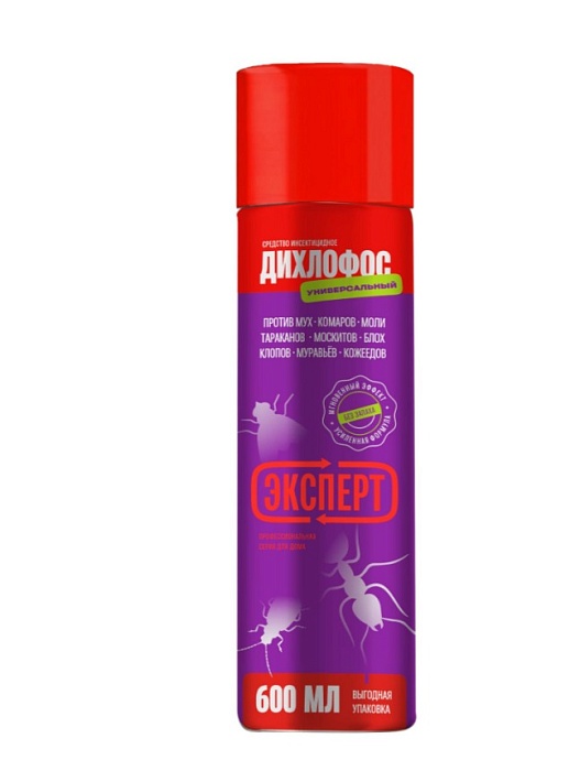 картинка Дихлофос Эксперт 600мл (ЛамаТ) 5/ магазин Одежда+ являющийся официальным дистрибьютором в России 