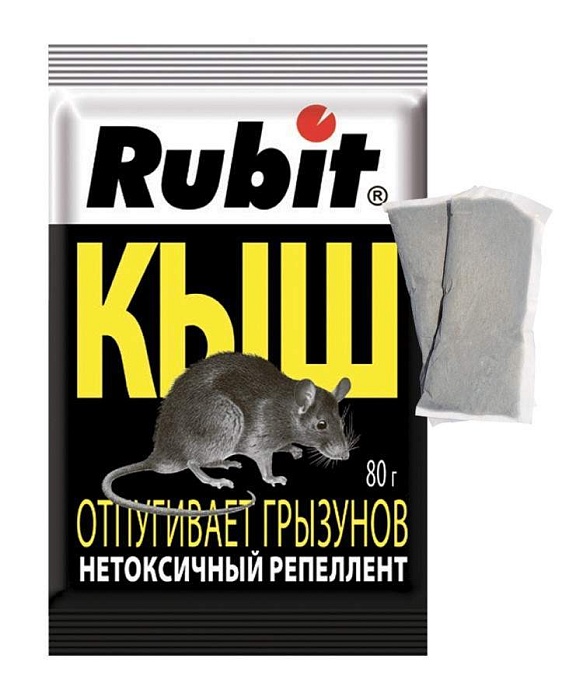 картинка Рубит КЫШ репелент от грызунов 80г (Летто) 10/50 магазин Одежда+ являющийся официальным дистрибьютором в России 