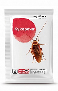 Кукарача 50г (Август) 10/150 от тараканов
