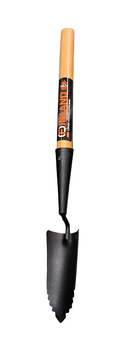 картинка Совок узкий с зубьями Finland Kulta 2371-ч (ЦИТ) магазин Одежда+ являющийся официальным дистрибьютором в России 