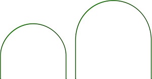 Дуги парниковые 3м h=1,2м d=10мм 6шт (Лана Сад)