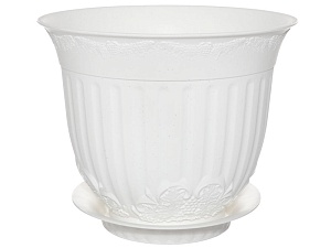 Кашпо Европа 3л с/п белый (М пласт)