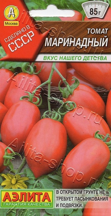 картинка Томат Маринадный 20шт ц/п (Аэлита) магазин Одежда+ являющийся официальным дистрибьютором в России 