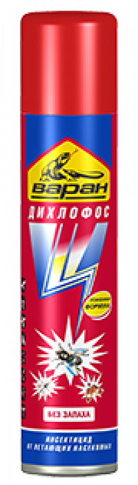 картинка Дихлофос Варан Сибиар 190мл универс. синий (SB) 4/24 магазин Одежда+ являющийся официальным дистрибьютором в России 